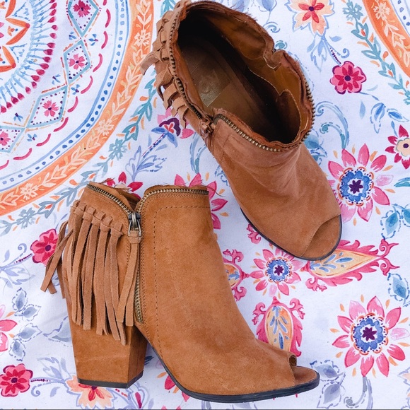 DV SUEDE TASSEL BOOTIES - Picture 1 of 6